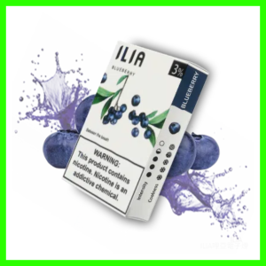 ILIA哩亞電子煙通用一代發光煙彈 3枚入【藍莓】