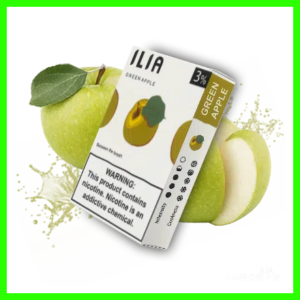 ILIA哩亞電子煙通用一代發光煙彈 3枚入【青蘋果】